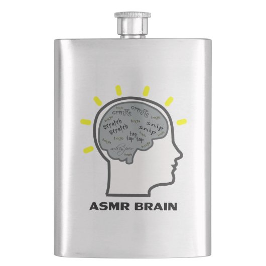ASMR Brain Heupfles (Voorkant)