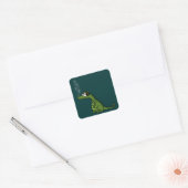 ASMR Dragon Vierkante Sticker (Envelop)