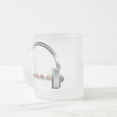 ASMR-hoofdtelefoon Matglas Koffiemok (Voorkant links)