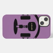 ASMR-logo iPhone Hoesje (Achterkant horizontaal)