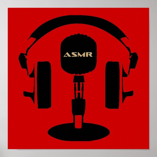 ASMR LOGO POSTER (Voorkant)