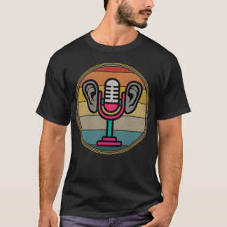 Asmr-oren vintage vervaagde vrienden t-shirt