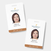 ASN Nurse Badge (Voor- en achterkant)