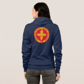 ASNE Premium Women's Zip-up Sweatshirt (Achterkant volledig)