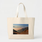 Aso Kumamoto Japan Somma Zee van wolken Grote Tote Bag (Voorkant)