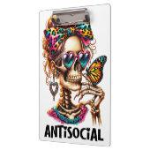 asociaal skelet klembord (Links)