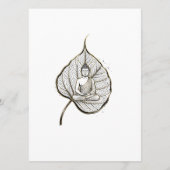 Asoka Pilaar Symbool Kunst - Oude Geschiedenis Erf Menu (Achterkant)