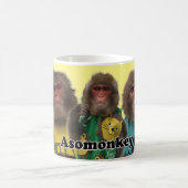 Asomonkey  mug.　Asomonkeyみんなの Koffiemok (Center)