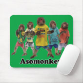Asomonkey muispad. Asomonkeyみ マウな Muismat (Met muis)