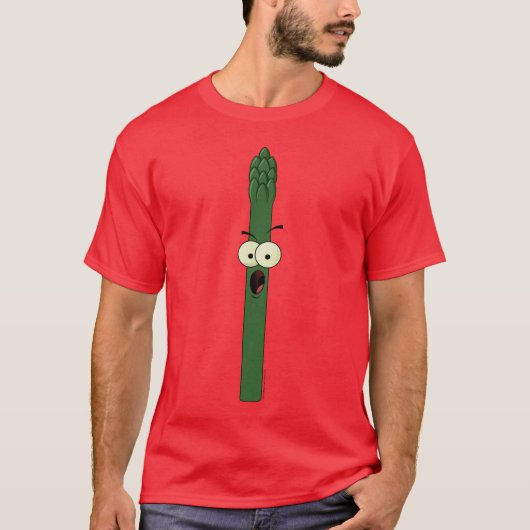 Aspara-Gus Character T-Shirt (Voorkant)