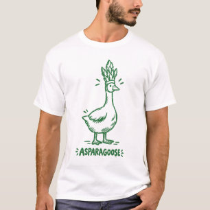 AsparagOOSE Gans met Aspergehoed T-shirt