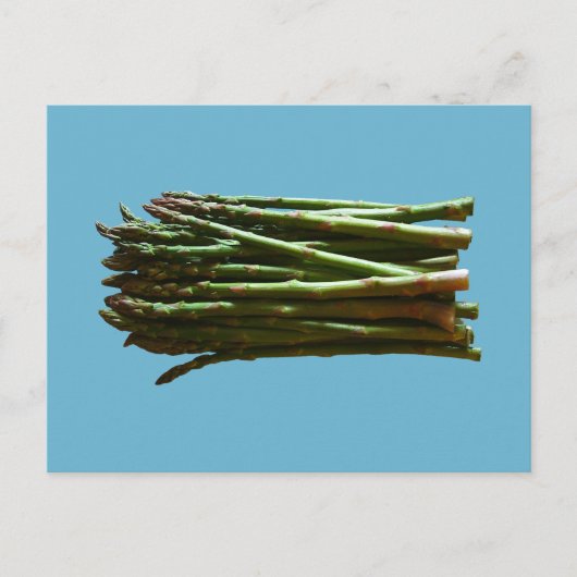 Asparagus Briefkaart (Voorkant)