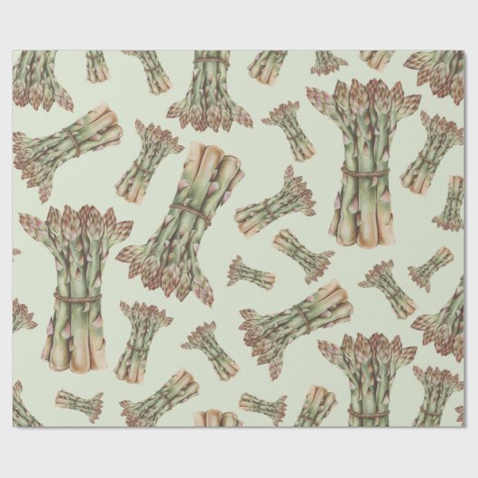Asparagus Cadeaupapier (Vlak)