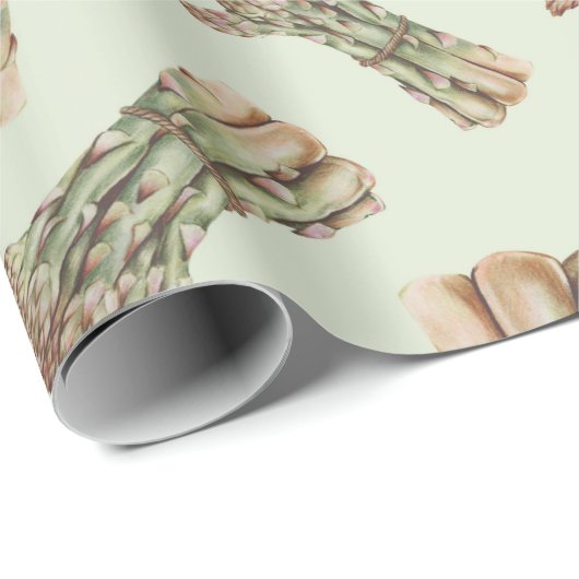 Asparagus Cadeaupapier (Rol Hoek)