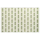 Asparagus cartoon afbeelding stof (Fat Quarter)