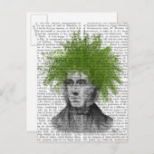 Asparagus Fern Head Plant Briefkaart (Voorkant / Achterkant)