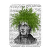 Asparagus Fern Head Plant Magneet (Verticaal)