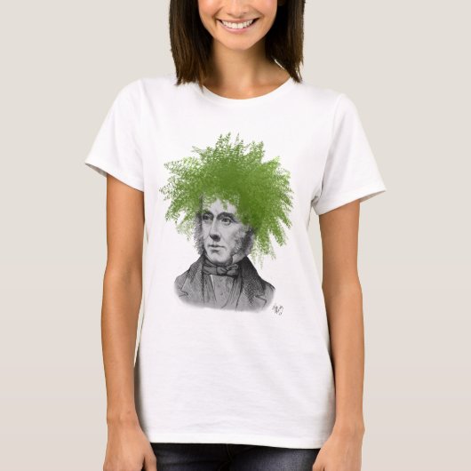Asparagus Fern Head Plant T-shirt (Voorkant)
