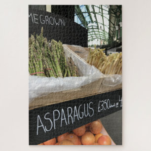 Asparagus for Sale, Borough Market, Londen, Vereni Legpuzzel