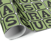 Asparagus, gesteelde groente cadeaupapier (Rol Hoek)