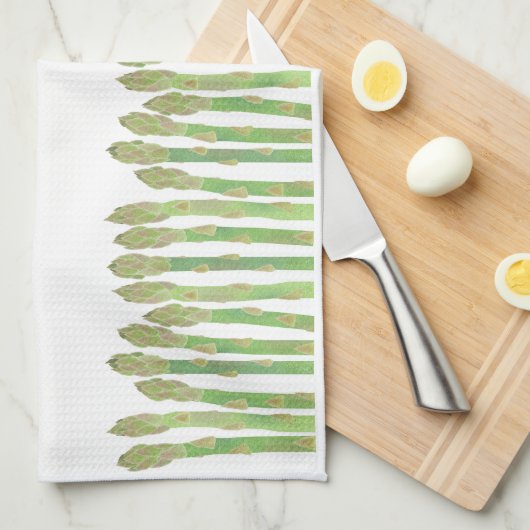 Asparagus Kitchen Towel Theedoek (Quarter Fold)