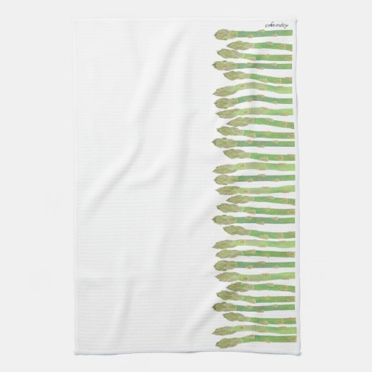Asparagus Kitchen Towel Theedoek (Verticaal)