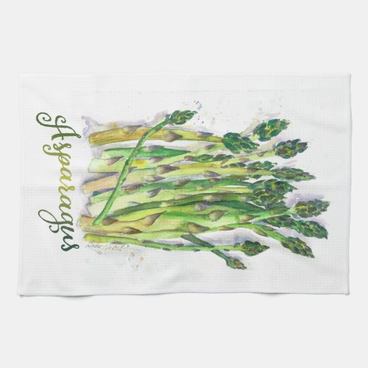 Asparagus Kitchen Towels Theedoek (Horizontaal)