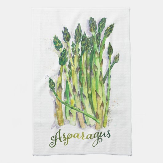 Asparagus Kitchen Towels Theedoek (Verticaal)