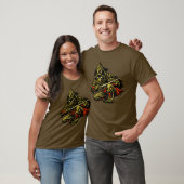 Asparagus Moordenaar — Grappige Groente Stille Nin T-shirt (Unisex)