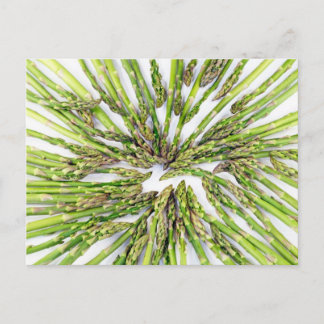 Asparagus naar het centrum briefkaart