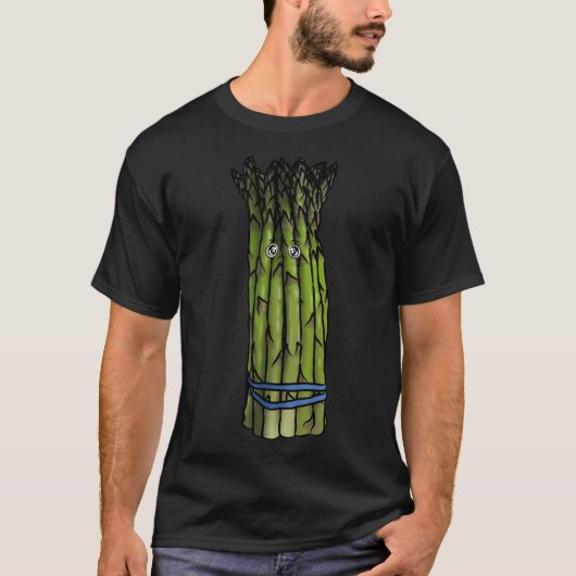 Asparagus Produce Character Classic T-Shirt (Voorkant)