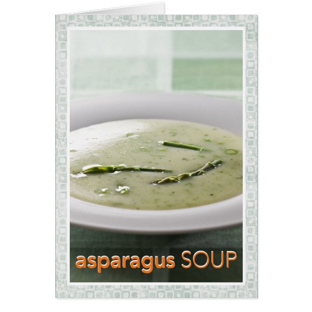 Asparagus Soup Recipe (Voorkant)