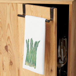 Asparagus Spears Green Accent Kitchen Towels Theedoek