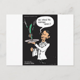 Asparagus Speren Grappige Cadeaus T-shirts Mokken  Briefkaart