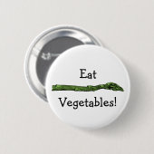 Asparagus spp. ronde button 5,7 cm (Voorkant /achterkant)