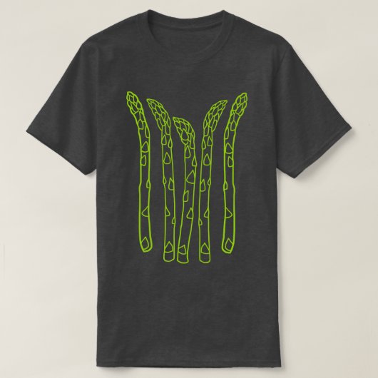 Asparagus T-shirt (Design voorkant)