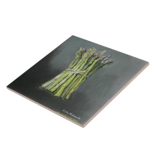 Asparagus Tile Tegeltje (Zijkant)