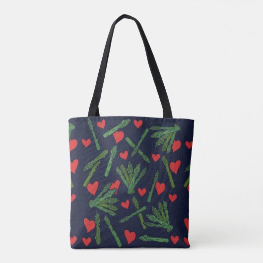Asparagus Tote Bag (Achterkant)