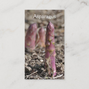 Asparagus visitekaartje