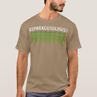 Asparagusoloog Asparagus Lover Vegan Vegetable V T-shirt