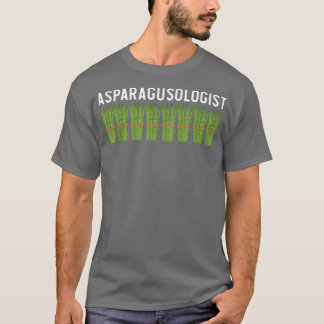 Asparagusoloog Asparagus Lover Vegan Vegetable V T-shirt