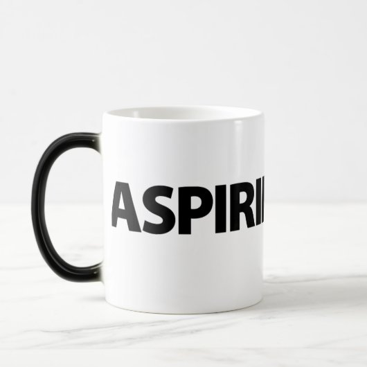 Asparing CEO white Magische Mok (Links)