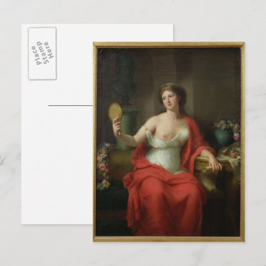 Aspasia, 1794 briefkaart (Voorkant / Achterkant)