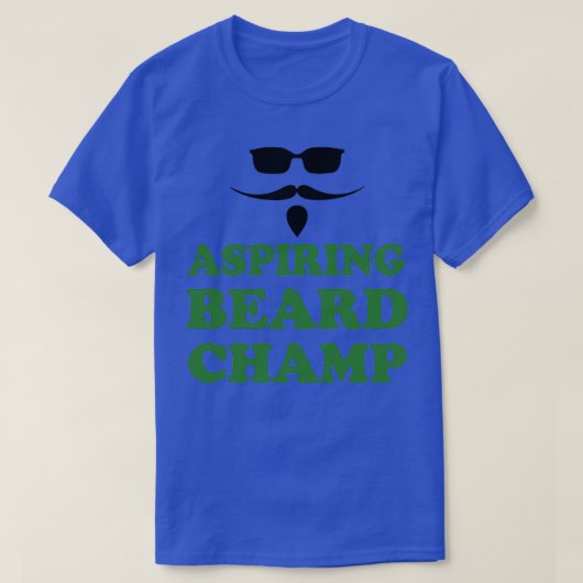 AspBedrading Beard Champ 1 T-shirt (Design voorkant)