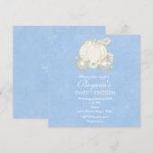 Aspekoets Gouden Elegante Uitnodiging voor Feestje (Voorkant / Achterkant)