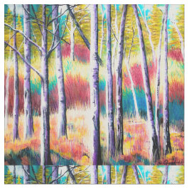 Aspen Abstract Dream Fabric Stof
