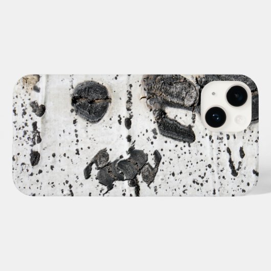 Aspen Bark dicht bij foto Case-Mate iPhone Case (Achterkant (horizontaal))
