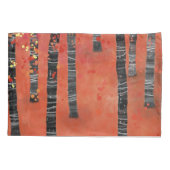 Aspen berkenboom boslandschap kussensloop (Achterkant-Links)