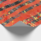 Aspen Birch Tree Pattern Cadeaupapier (Hoek)