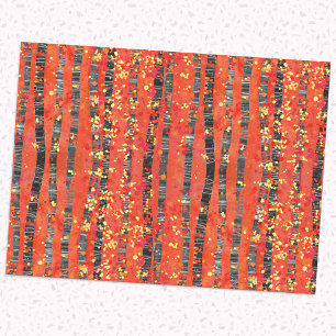 Aspen Birch Tree Pattern Tissuepapier